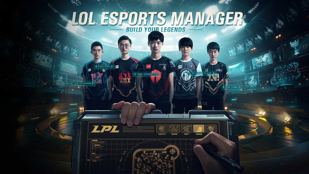 Legyél Te is sztáredző! - Ilyen lesz a LoL Esports Manager szimulátor