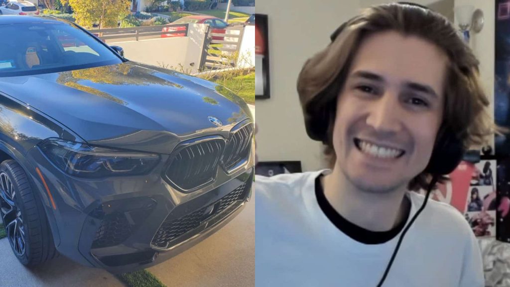xQc 100.000 dollárt kötött egy sportkocsira, de még mindig nem tud vezetni