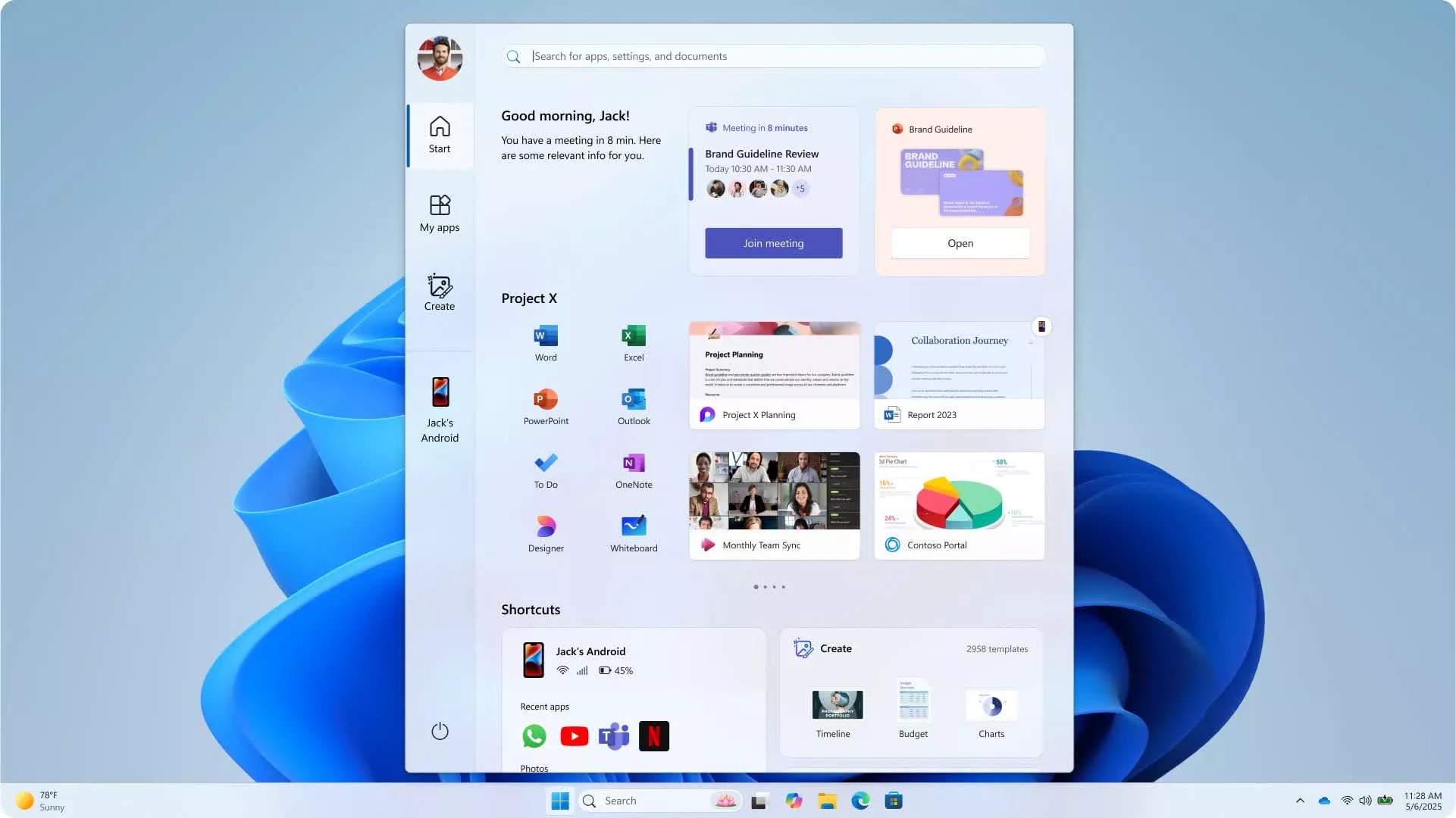 A Windows 11 új tálcája