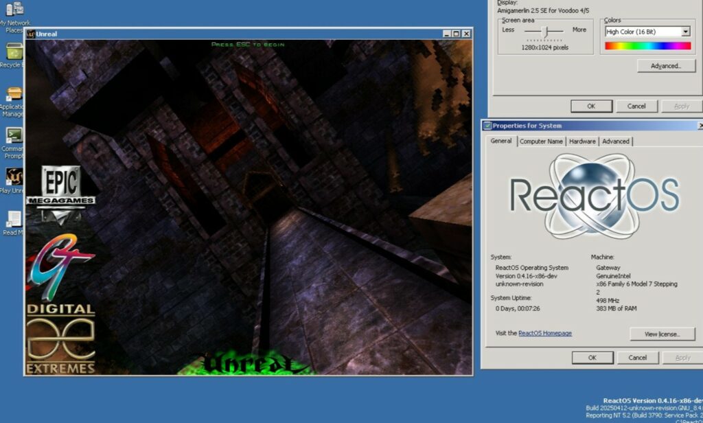 ReactOS - A Windows másolat