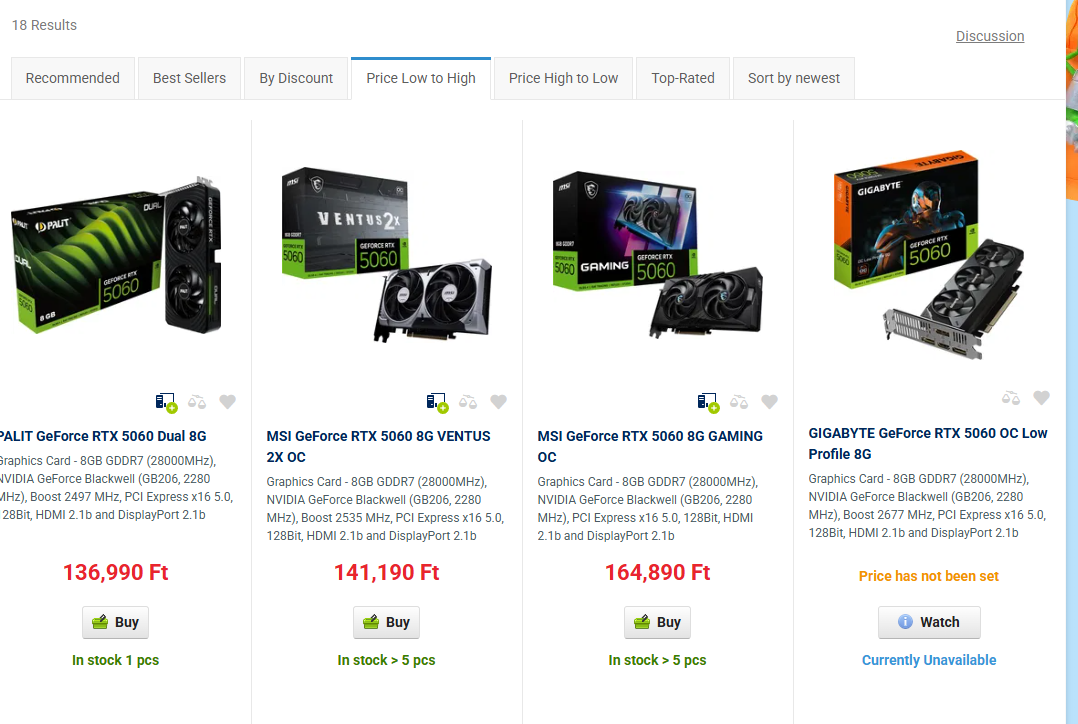 Nvidia RTX 5060