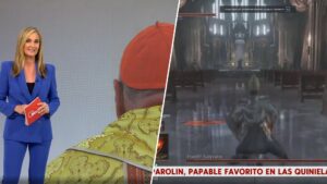 A híradóban a Dark Souls 3-mal mutatták be, hogyan választják meg az új pápát