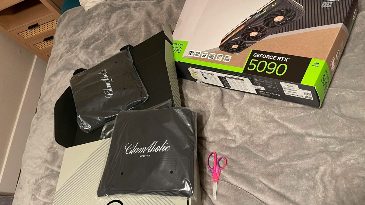 Nvidia RTX 5090 helyett táska lapult a dobozban