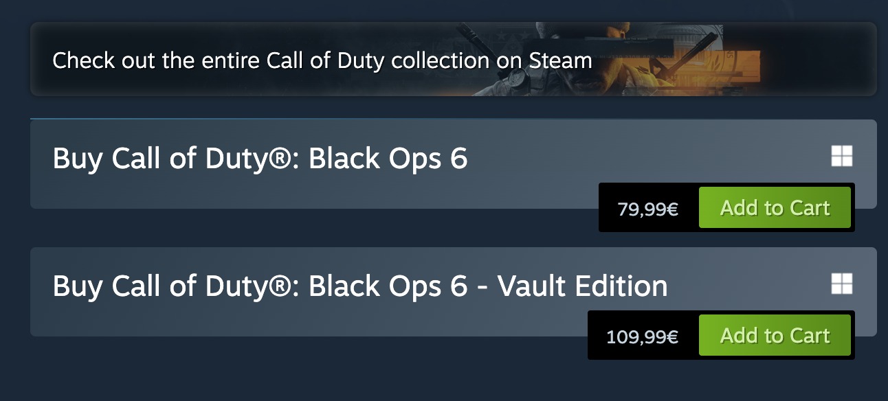 A 2024-es Call of Duty játék sem volt olcsó