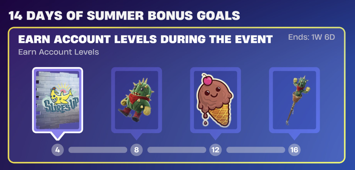A jutalmak Fortnite