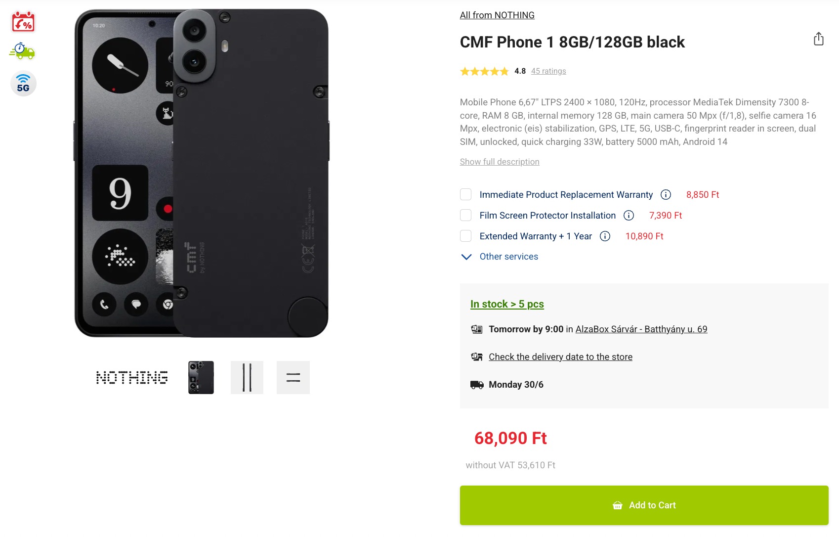CMF Phone 1 - Alza.hu