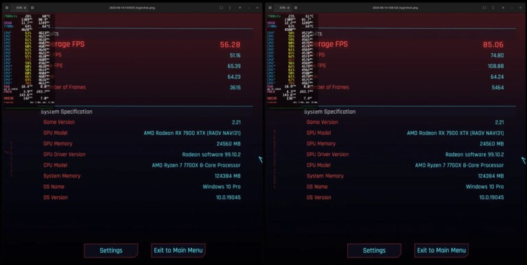 FSR4 vs. FSR3.1 - AMD RX 7900 XTX kártyán