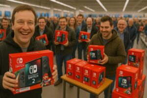 Rekordot döntött a Nintendo Switch 2: úgy vitték, mint a cukrot