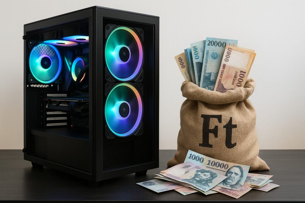 Erre képes és ennyibe kerül a legátlagosabb gamer PC 2025-ben