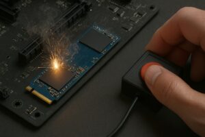 Mint a filmekben: ez az SSD megsemmisíti önmagát