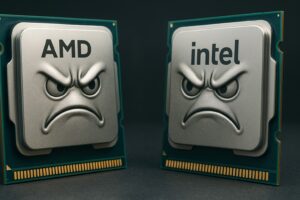 Az év végén egymásnak esik az AMD és az Intel