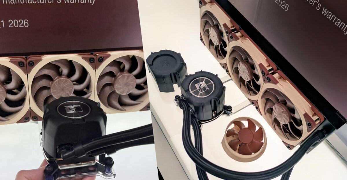 A Noctua folyadékhűtése - ComputerBase / HardwareCanucks