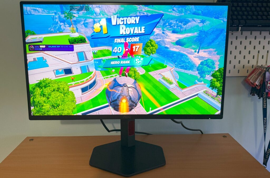 AOC GAMING Q25G4SR gamer monitor teszt - Ritka kombináció